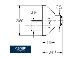 MEDIDAS CONEXION en S GROHE